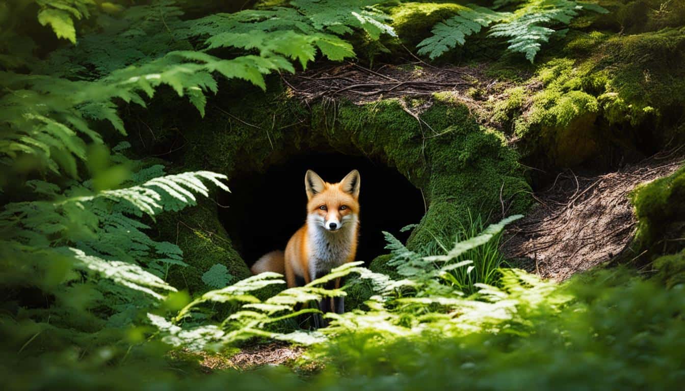 What types of habitats do foxes prefer in the USA?