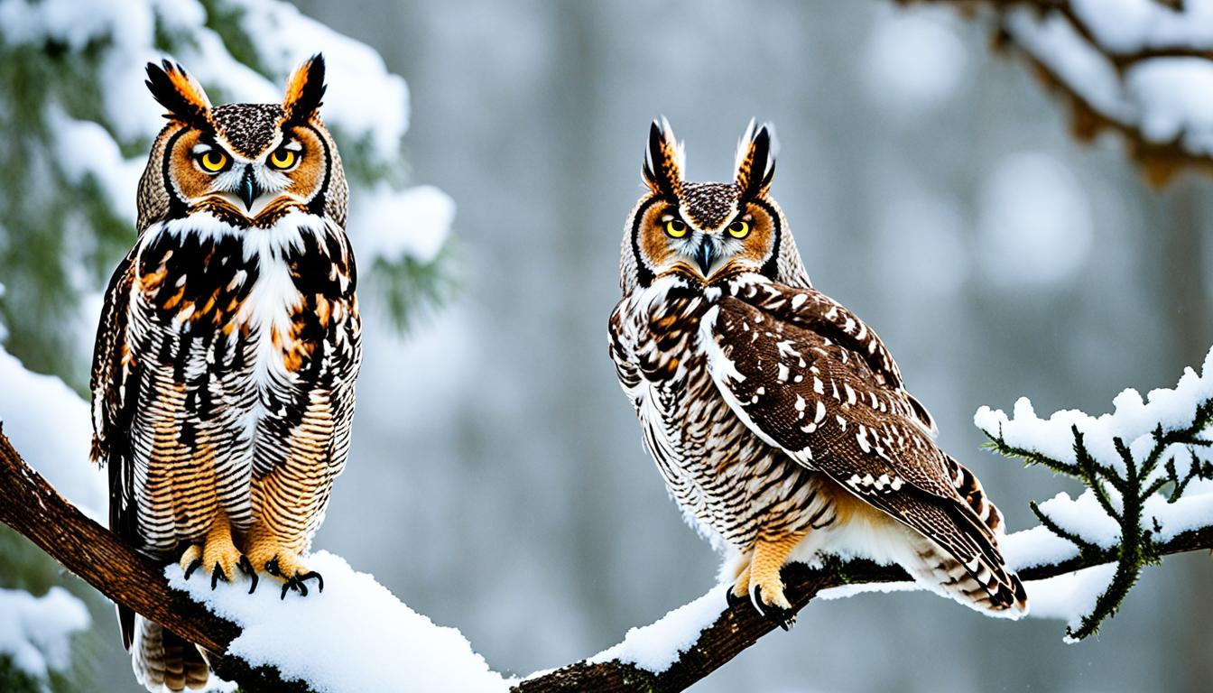 What types of owls are common in the USA?