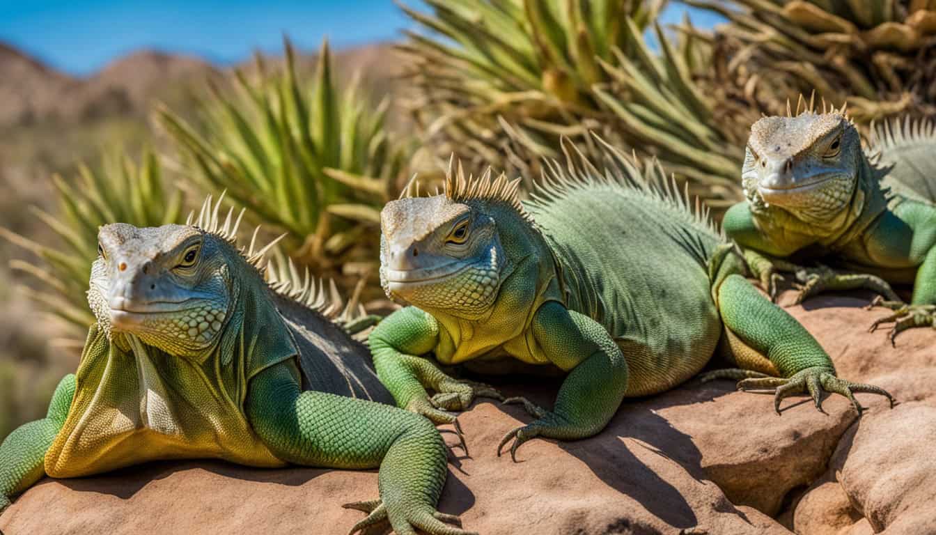 Are there any native iguanas in the USA?