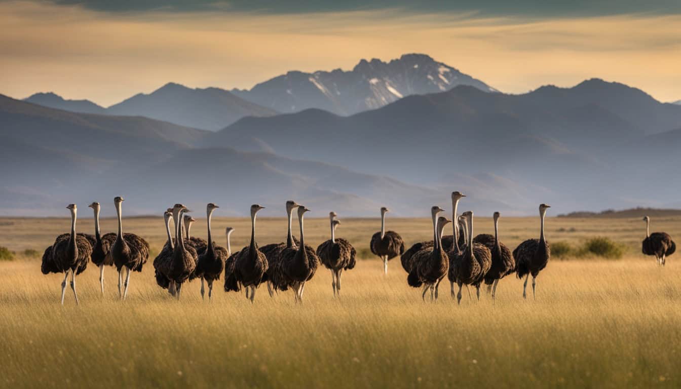 Are there any native ostriches in the USA?