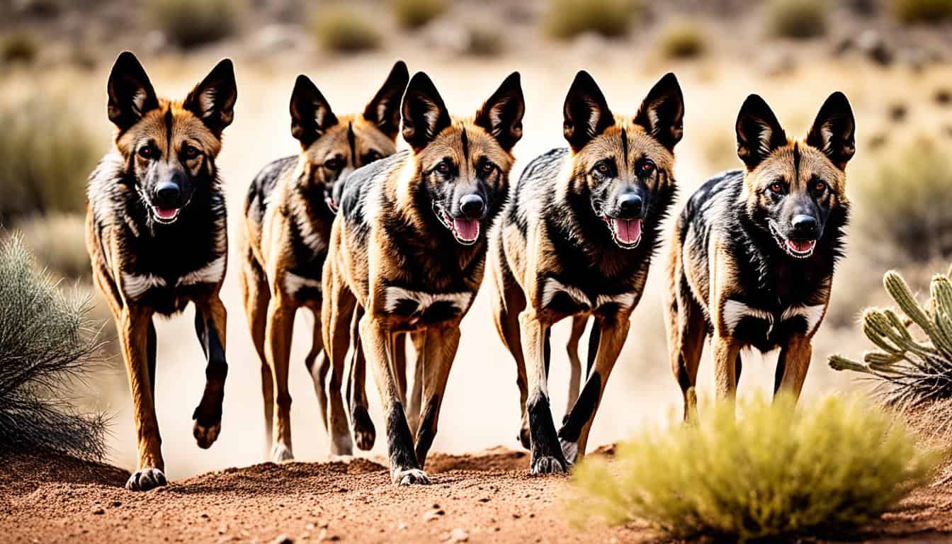 Are there any native wild dogs in the USA?