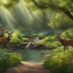 How do you attract deer to your property in the USA?