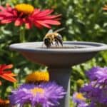 How do you attract native bees to your garden?