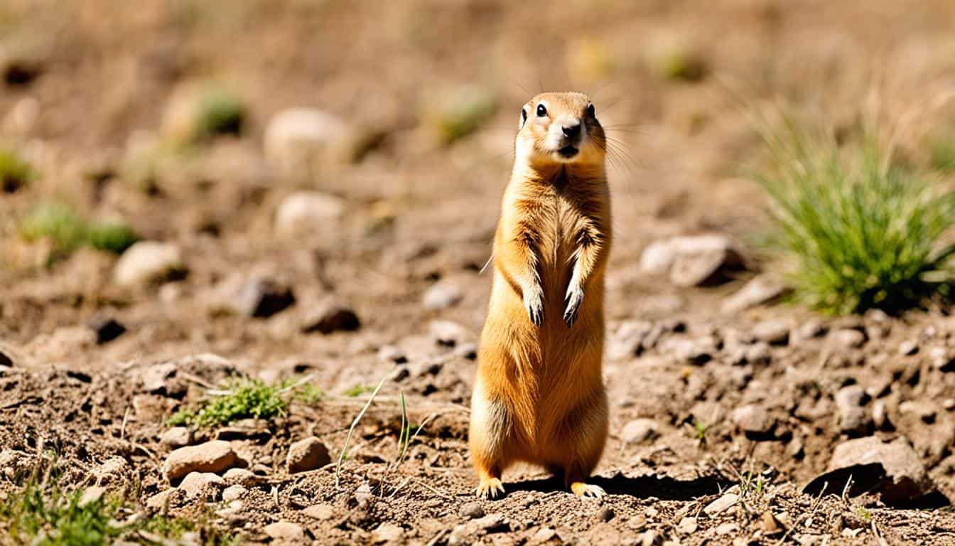 How do you identify a prairie dog?