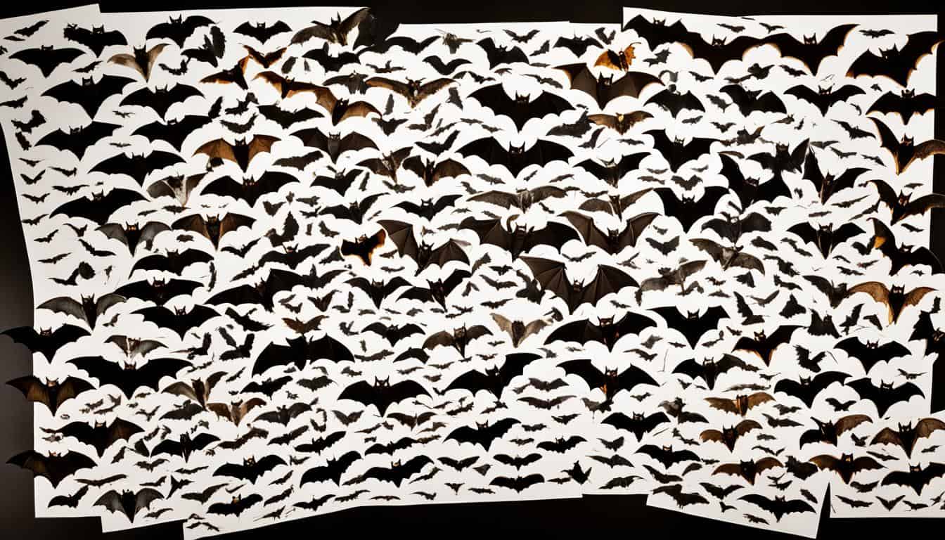 How do you identify different species of bats in the USA?