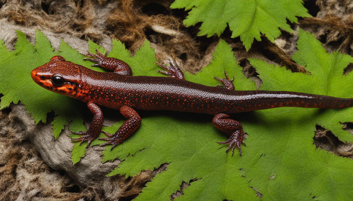 How do you identify different species of salamanders in the USA?