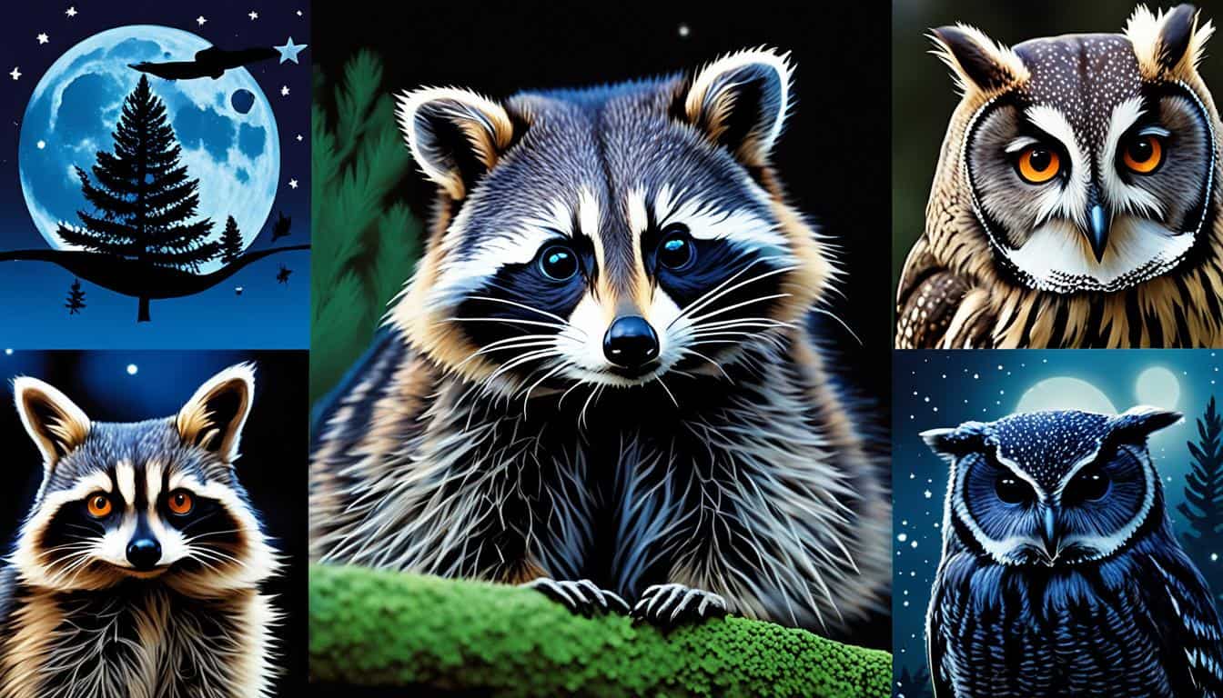 What are the most common nocturnal animals in the USA?