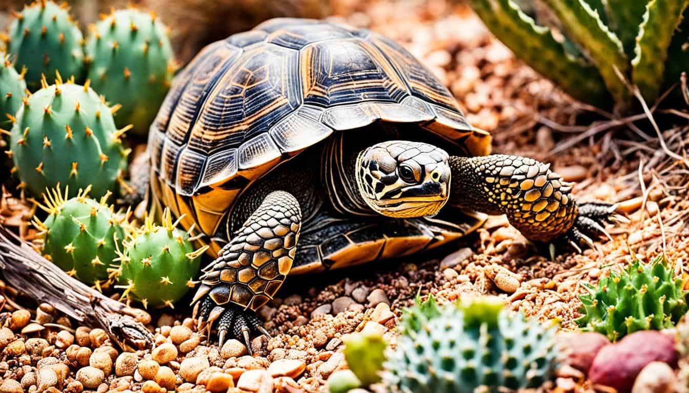 What is the diet of a desert tortoise?