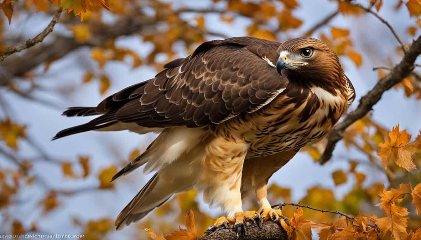 What is the diet of a red-tailed hawk?