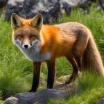 What types of habitats do foxes prefer in the USA?