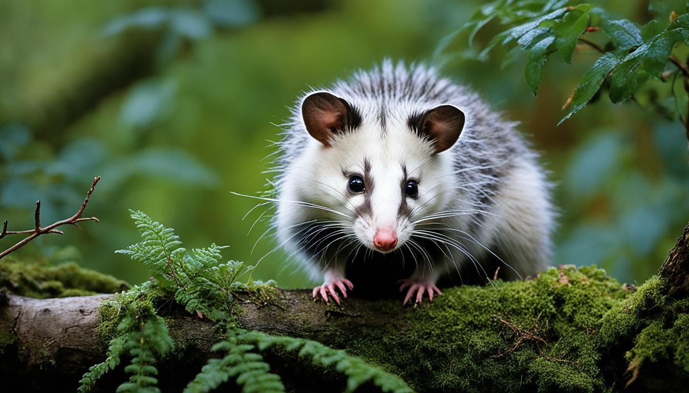 What types of habitats do opossums prefer?