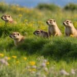 What types of habitats do prairie dogs prefer?