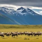 Where can you see caribou in the USA?