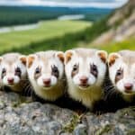 Are there wild ferrets in the USA?