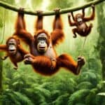 Are there wild orangutans in the USA?