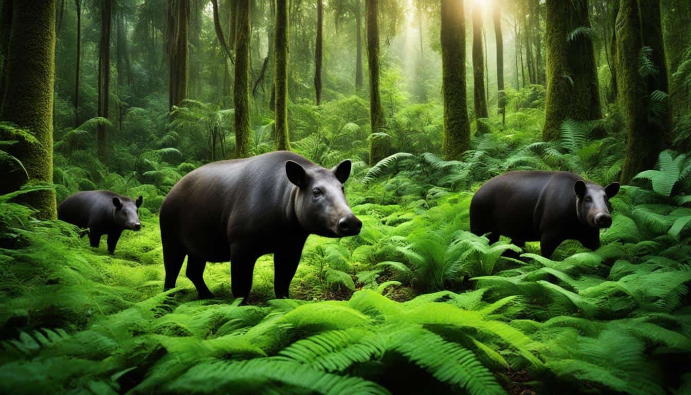 Are there wild tapirs in the USA?
