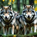 Are there wild wolves in the USA?