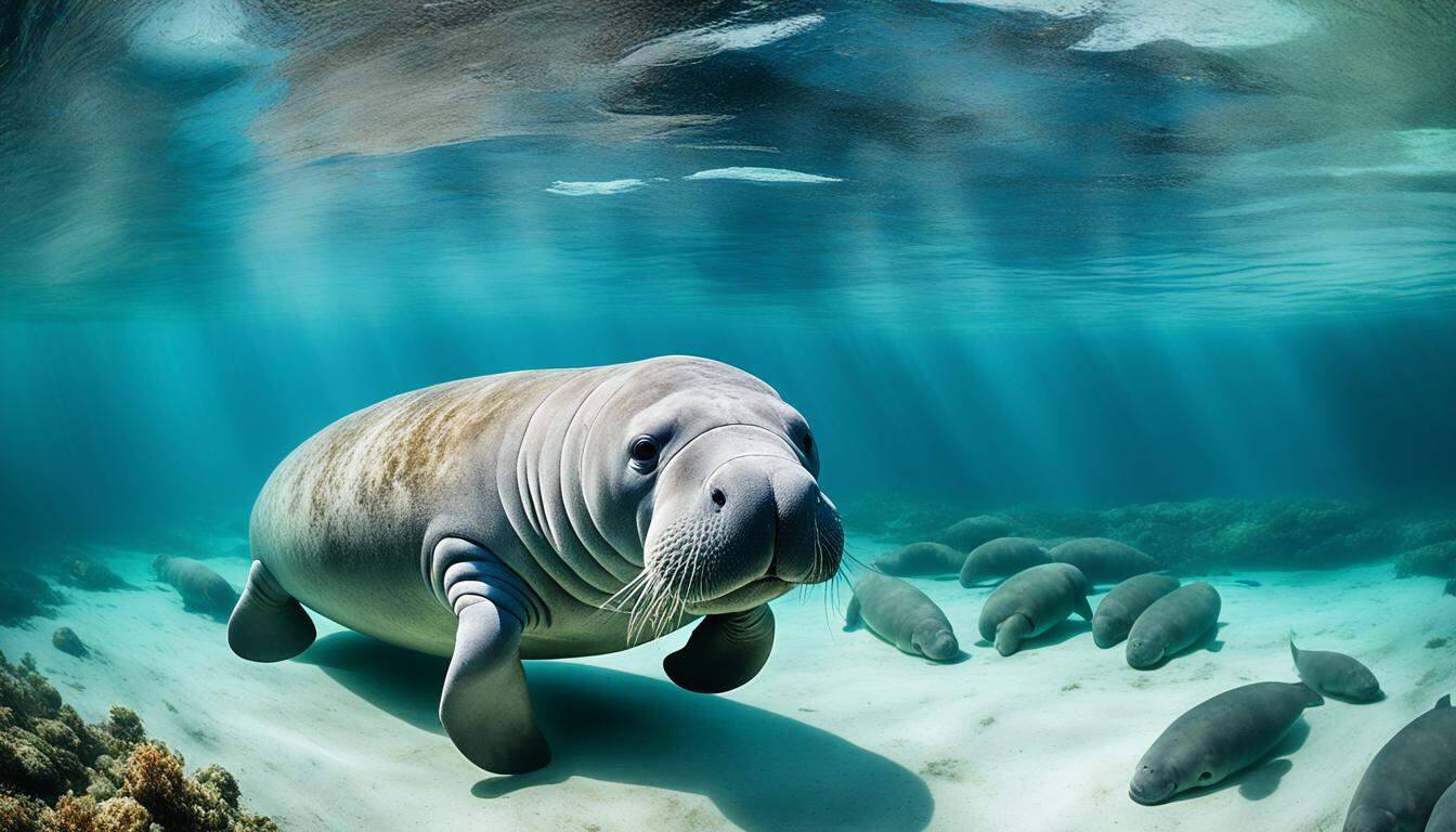 How big do manatees get?