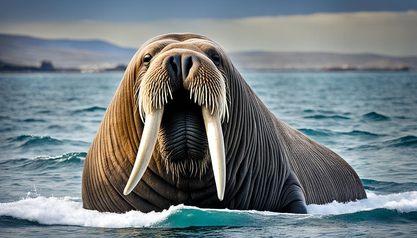 How big do walruses get?