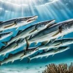How do barracudas hunt?