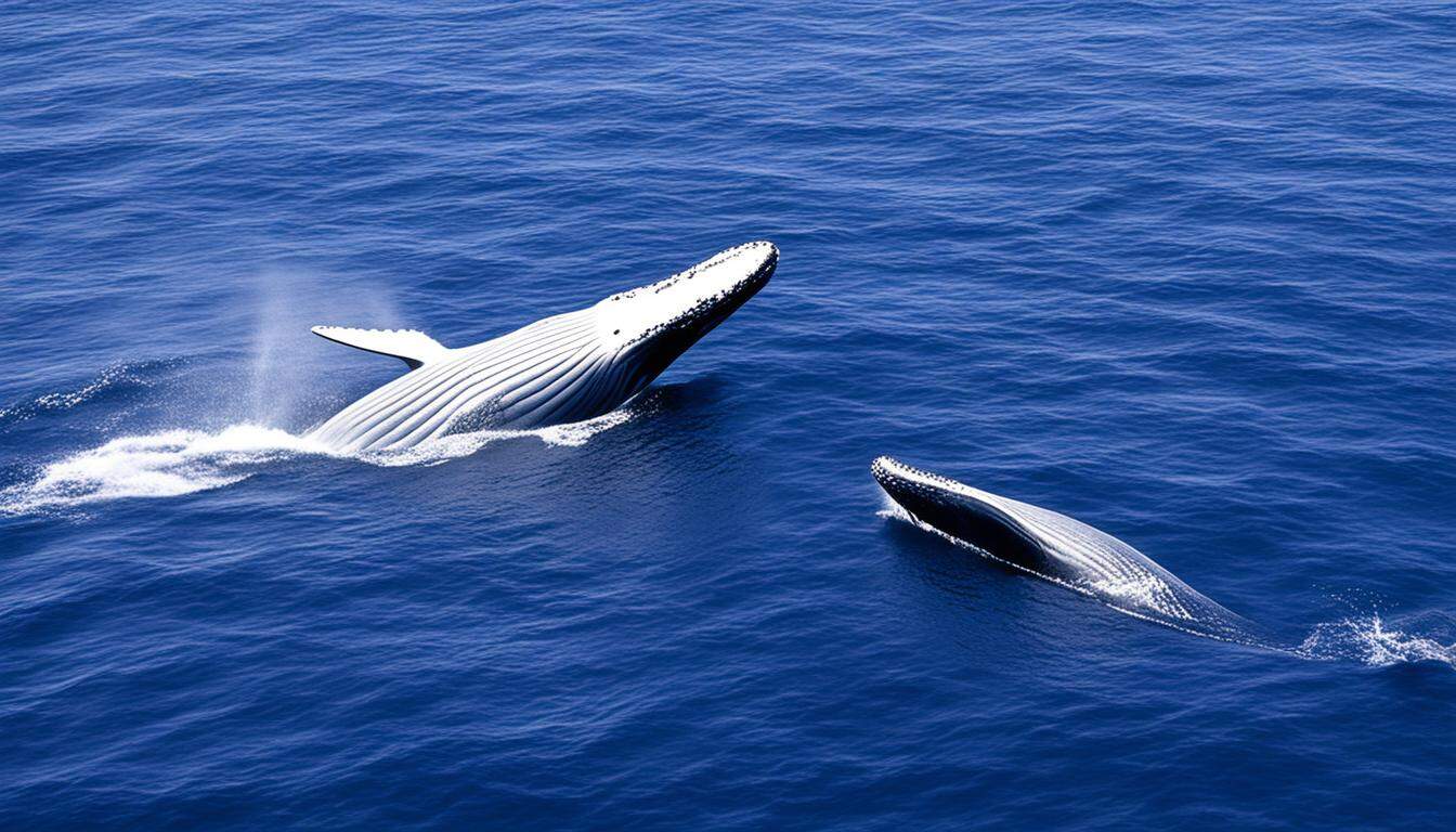 How do blue whales reproduce?