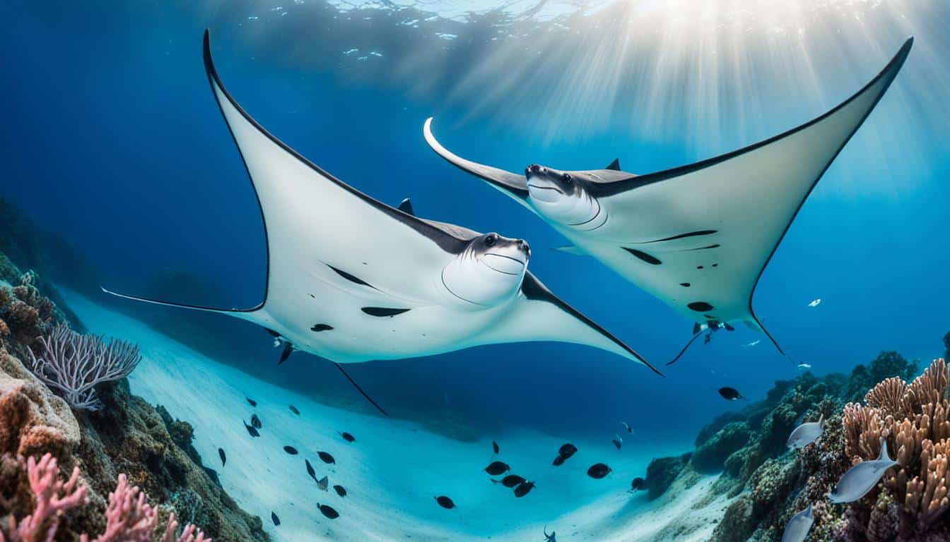 How do manta rays reproduce?