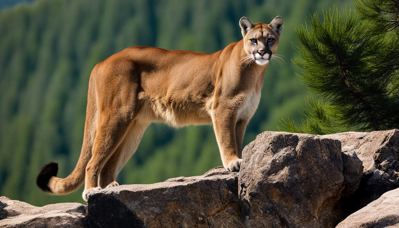 How do you identify a mountain lion?
