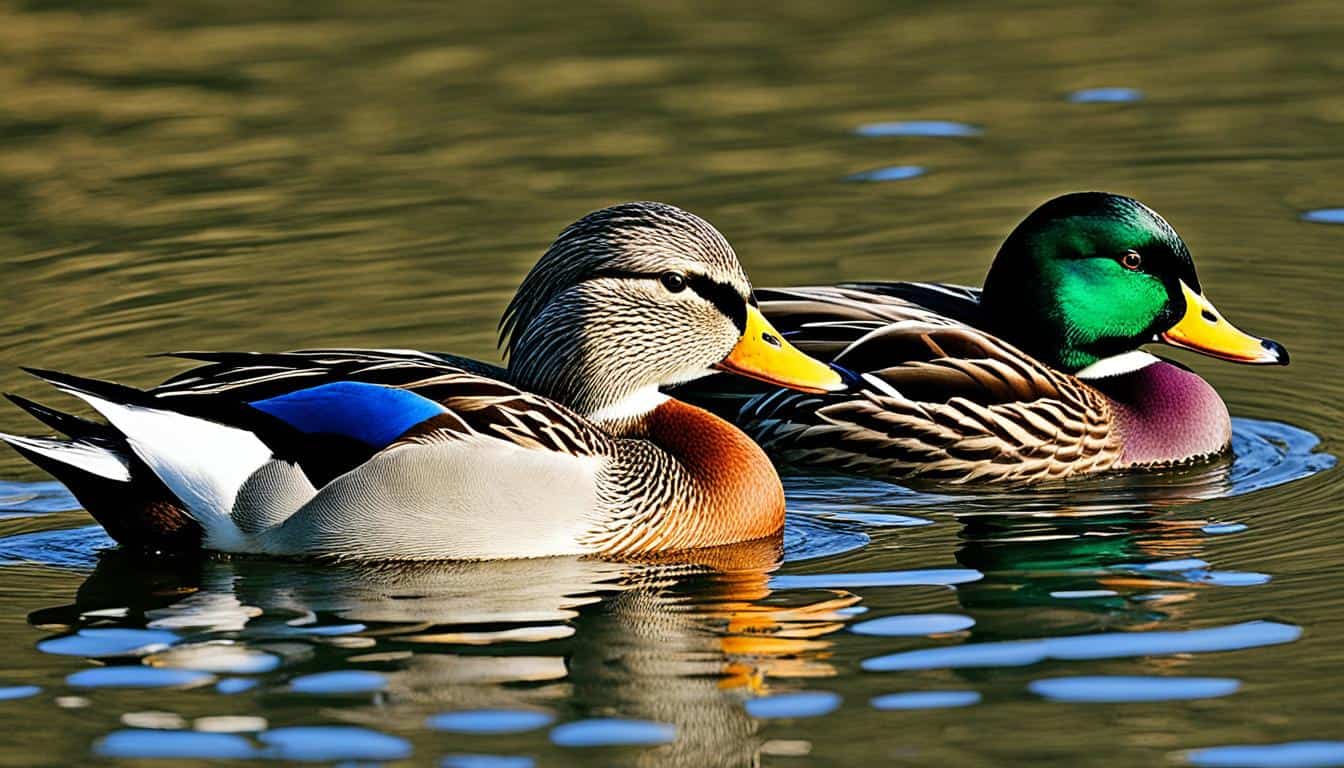 How do you identify different species of ducks in the USA?