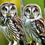 How do you identify different species of owls in the USA?