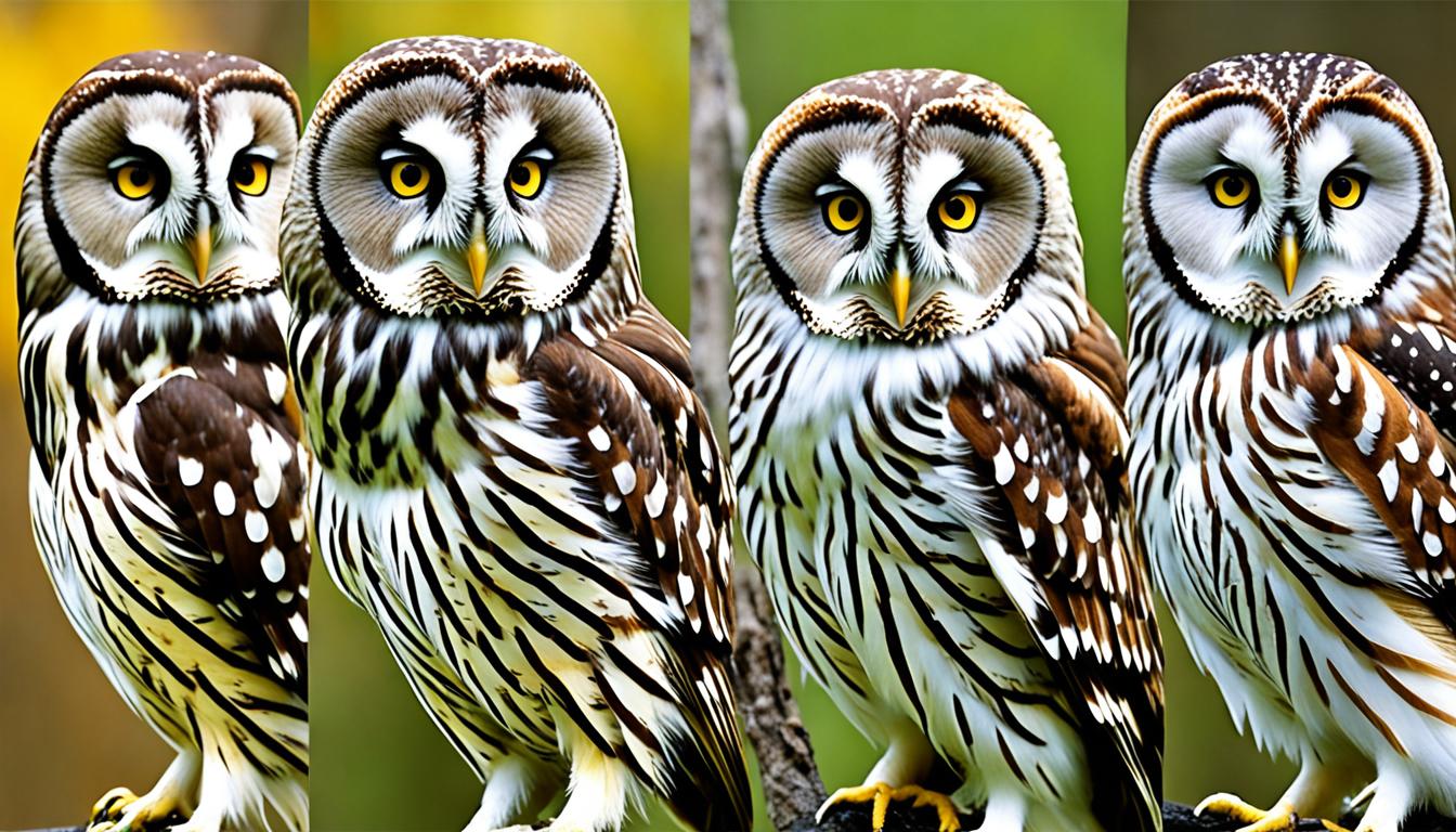 How do you identify different species of owls in the USA?