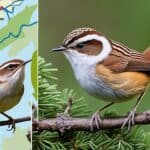 How do you identify different species of wrens in the USA?