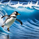 How fast can penguins swim?