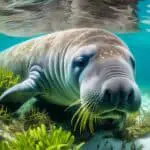 What do manatees eat?
