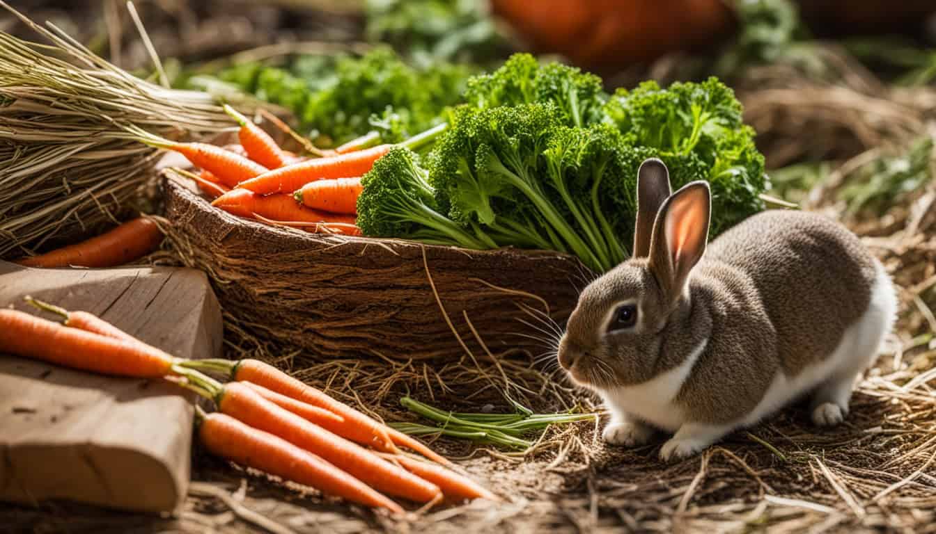 What is the diet of a cottontail rabbit?