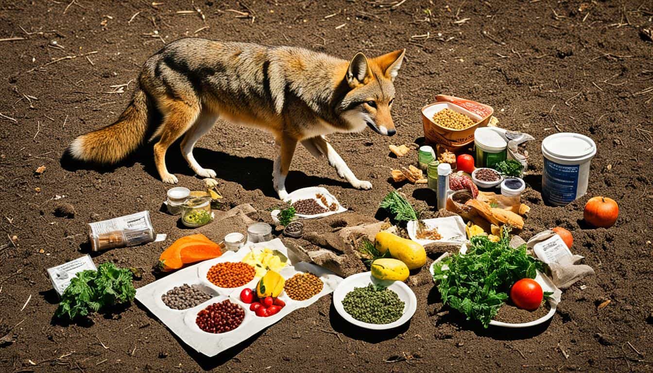 What is the diet of a coyote?