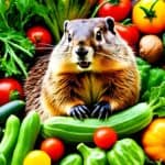 What is the diet of a woodchuck?