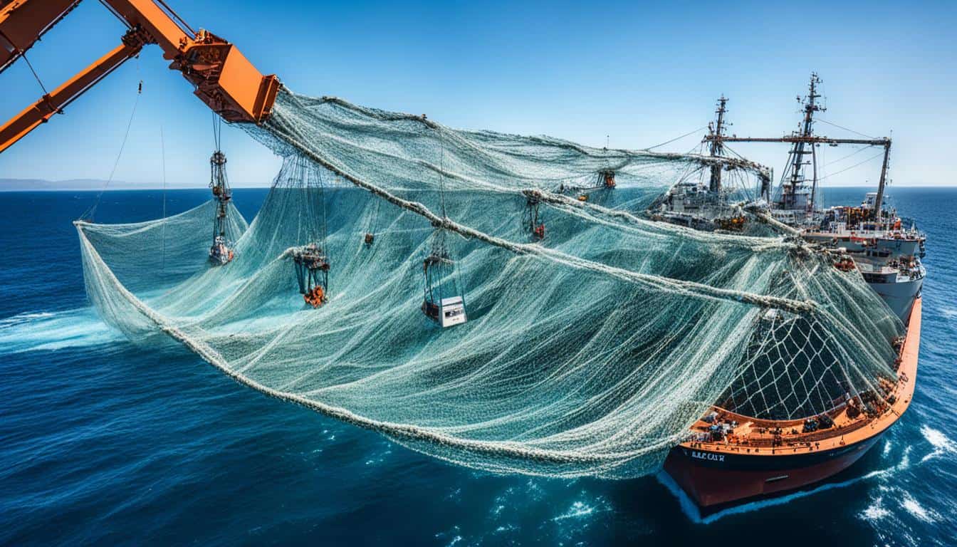 How are krill harvested by humans?
