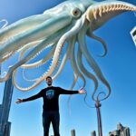 How big do giant squids get?