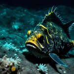 How do anglerfish camouflage?
