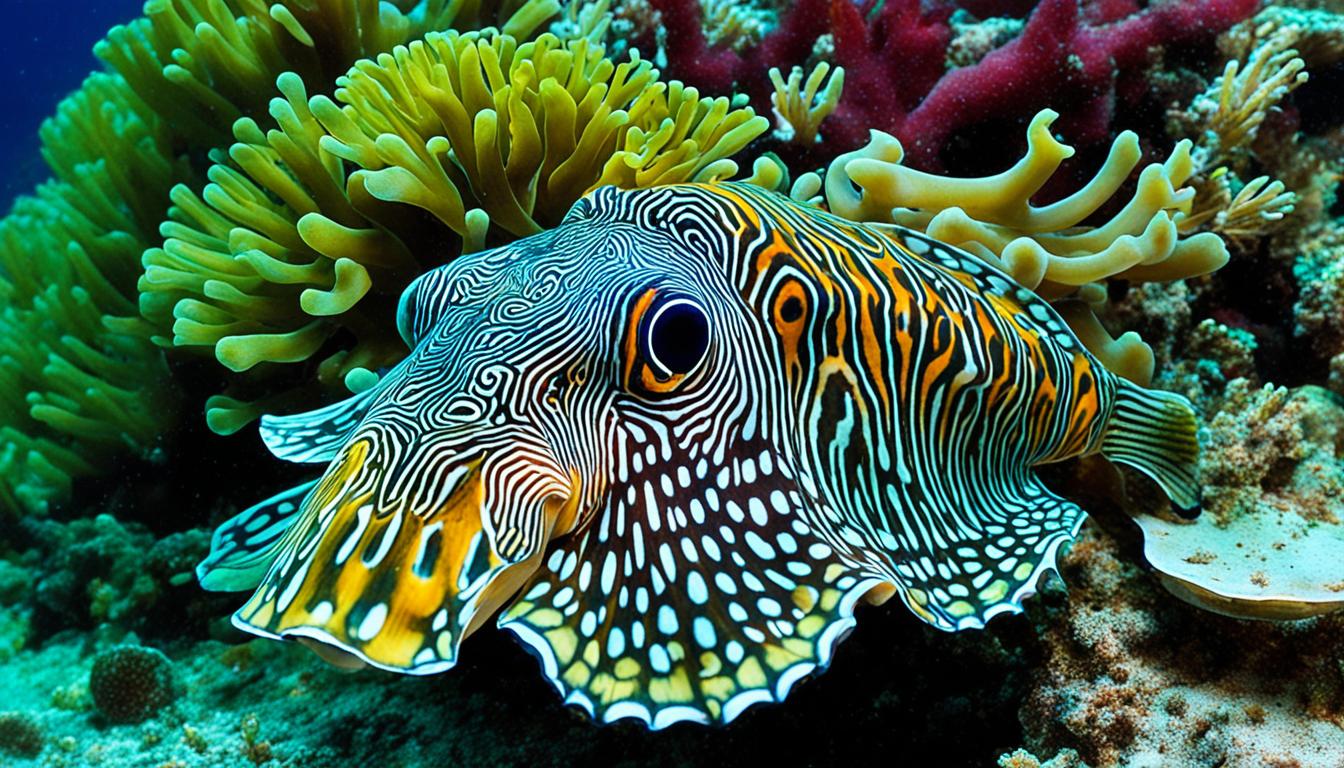 How do cuttlefish change color?