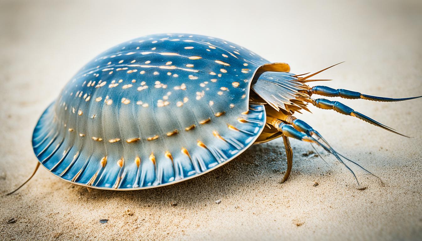 How do horseshoe crabs move?