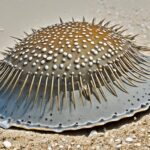 How do horseshoe crabs protect themselves?