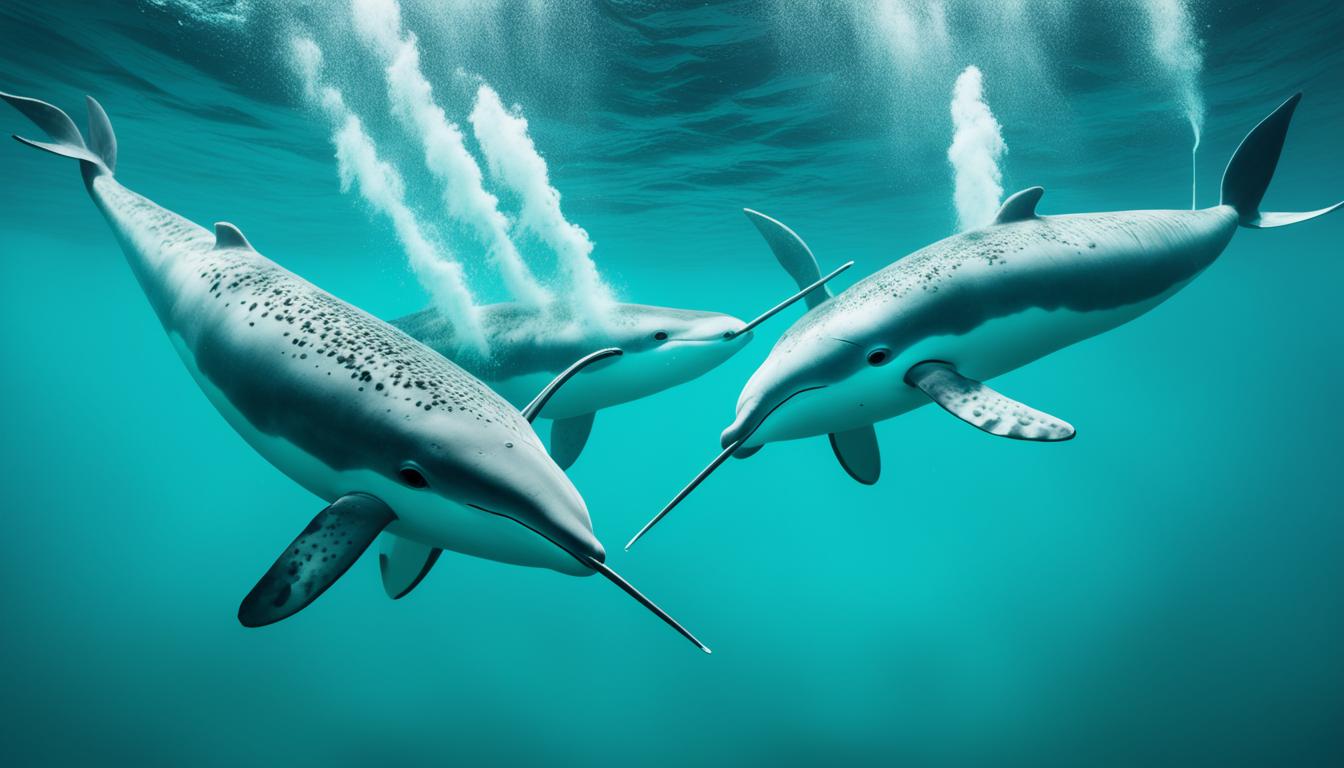 How do narwhals communicate?