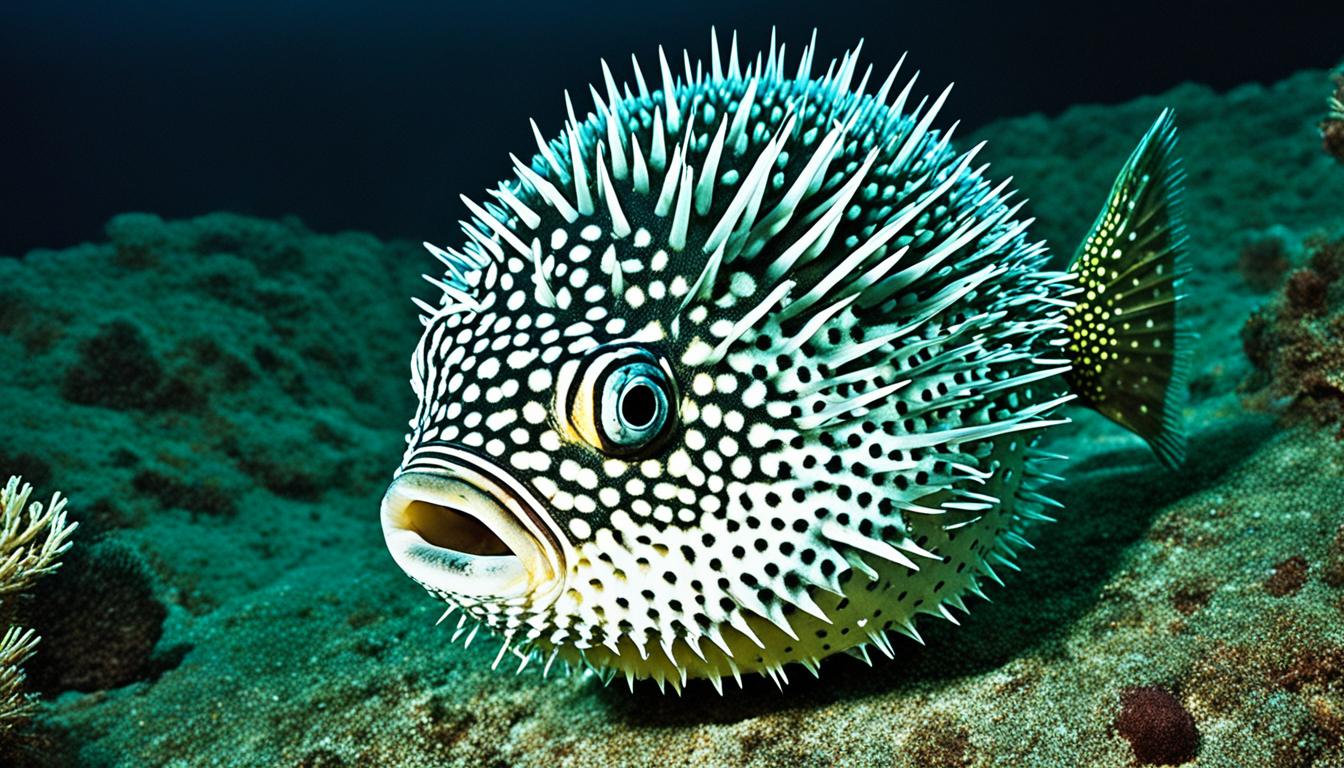 How do pufferfish defend themselves?