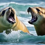 How do sea lions communicate?