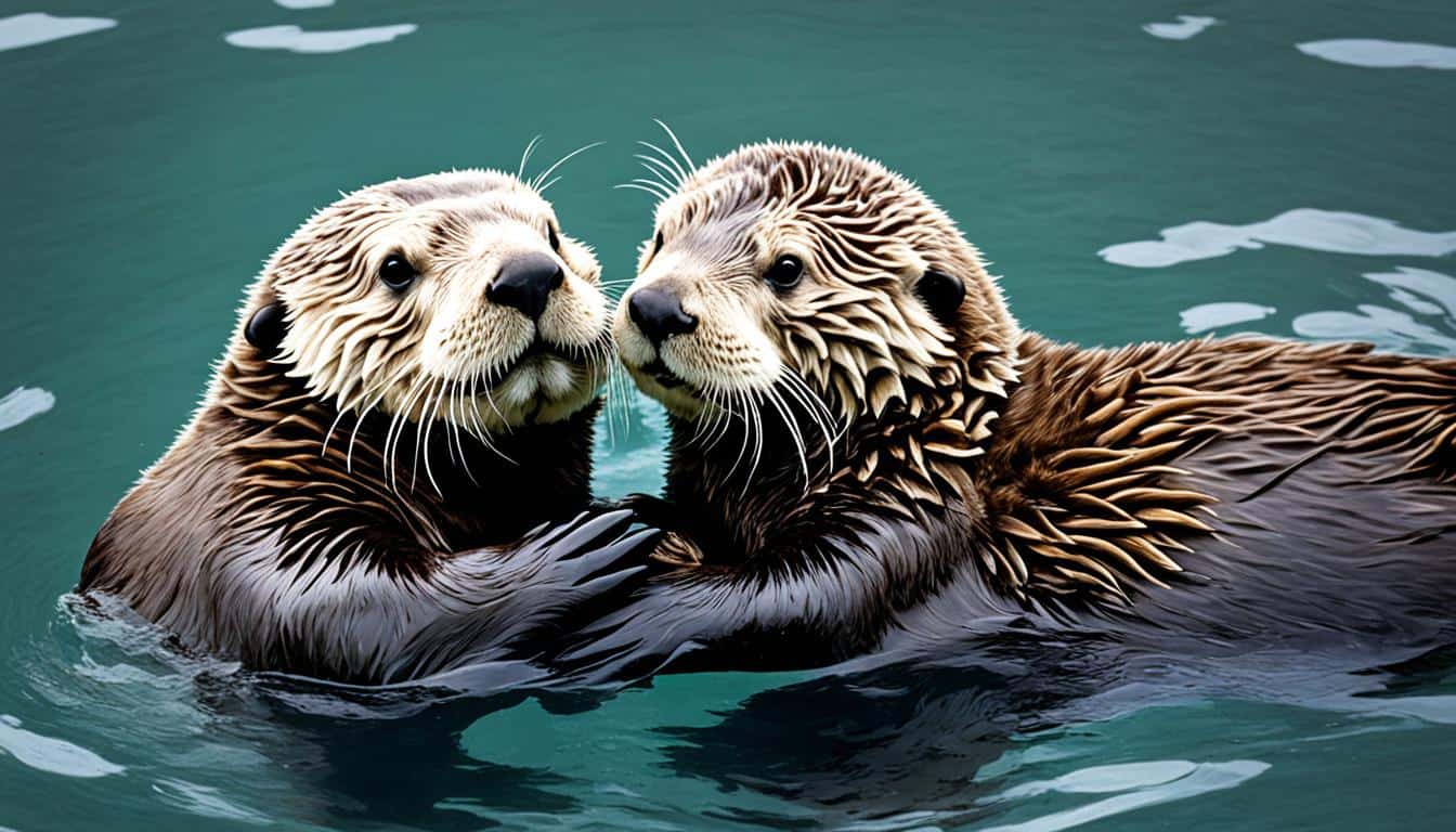How do sea otters reproduce?