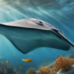 How do stingrays hunt for food?