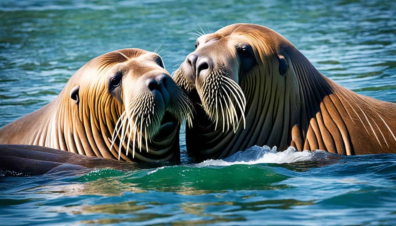 How do walruses reproduce?