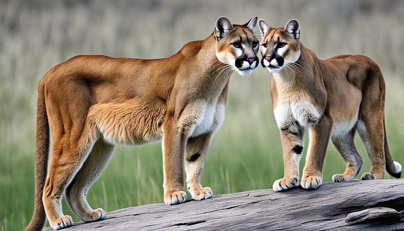 How do you distinguish between a cougar and a mountain lion?