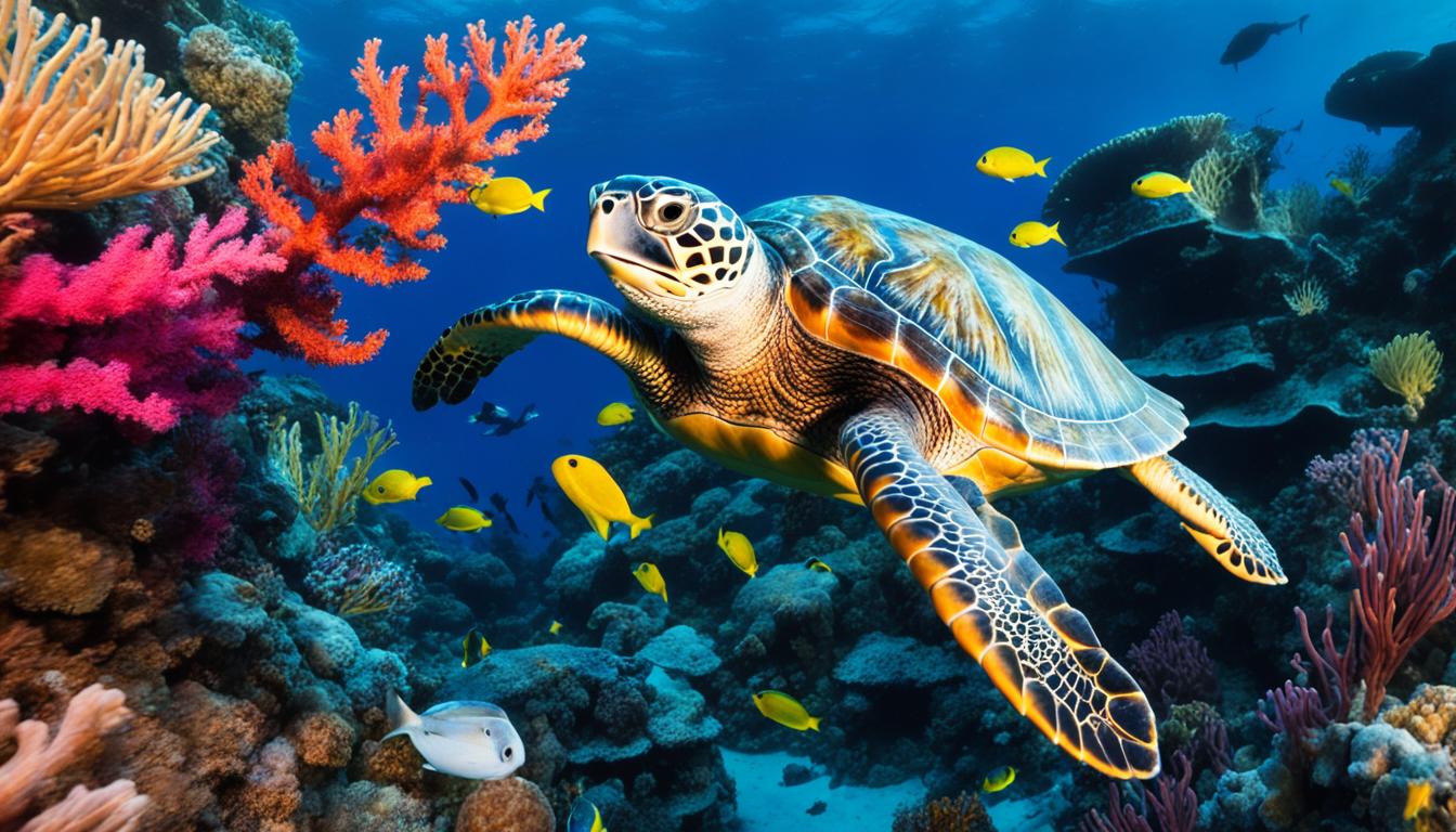 What are sea turtles?